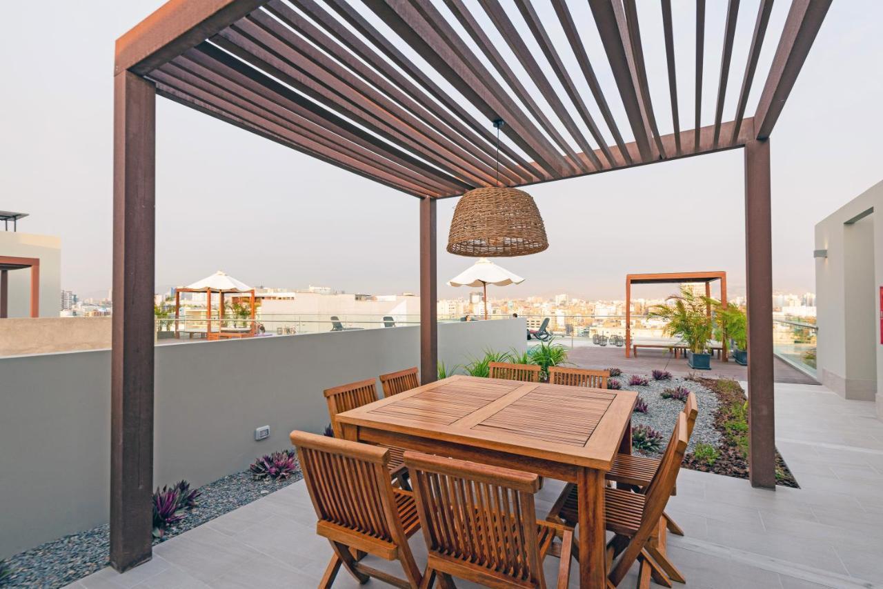 ✶ Maras Residence ✶ Luxury Rooftop Pool & Grill Distretto di Distretto di Lima Esterno foto
